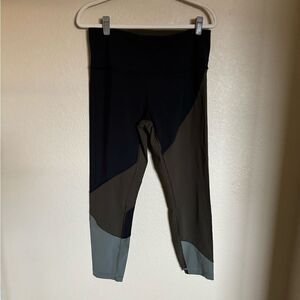 Lululemon Wunder Under Color Block Leggings Sz 12 Special Edition‎ Tights 25“ HR